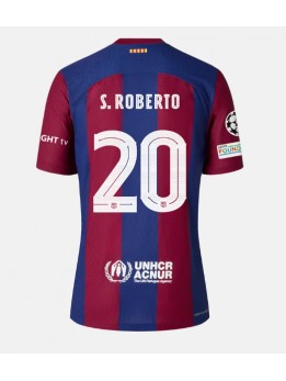 Barcelona Sergi Roberto #20 Heimtrikot 2023-24 Kurzarm